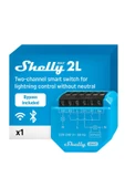 Shelly 2L Gen3 Nötrsüz 2 Kanallı Akıllı Röle - 1