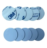 125kHz 25mm Çapında Madeni Para RFID Sticker Yapışkanlı Etiket EM4100 Salt Okunur - 10 Adet thumbnail 2