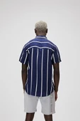Bad Bear Sergio Erkek Gomlek - Lacivert Cizg thumbnail 4