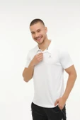 Lumberjack Ct461 Sherman Erkek Yakali Tshirt - Beyaz - 1