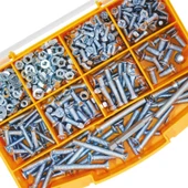 Civtec 682 Parça 16 Çeşit Yhb Vida - Somun - Pul Seti -Takım TK-17 thumbnail 2