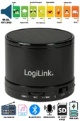 LogiLink SP0051 Bluetooth Hoparlör Speaker With Mp3 Player Siyah - 1