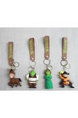 Shrek Silikon Anahtarlık | Karakter Figürü Alk4267 | Lisinya - 1
