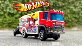 Hot Wheels Kamyonlar - Scania Rally Turck BMF60 thumbnail 2