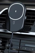 Fege Store ® 15w Mıknatıslı Takılabilen Hızlı Şarj Tüm Cihaz Ve Araçlara Uyumlu Araç İçi Şarj Cihazı - 9