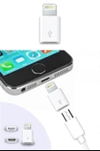 Fege Store ® Apple iPhone / iPad Micro Usb Dönüştürücü Adaptör OTG Aparat - 9