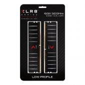 PNY XLR8 Low Profile 16GB (2x8GB) 3200MHz CL16 DDR4 Ram (MD16GK2D4320016LP) - 3