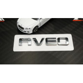 Chevrolet Aveo Bagaj 3M 3D Krom ABS Yazı Logo Amblem thumbnail 3