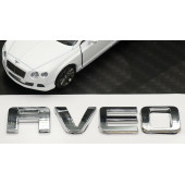 Chevrolet Aveo Bagaj 3M 3D Krom ABS Yazı Logo Amblem thumbnail 4