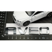 Chevrolet Aveo Bagaj 3M 3D Krom ABS Yazı Logo Amblem thumbnail 6