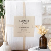 Schafer Home Etamine Pamuk ÇK Nevresim Takımı 4 Parça-Beyaz - 4
