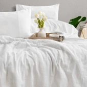 Schafer Home Etamine Pamuk ÇK Nevresim Takımı 4 Parça-Beyaz - 2