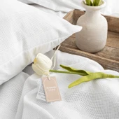 Schafer Home Etamine Pamuk ÇK Nevresim Takımı 4 Parça-Beyaz - 3