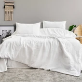 Schafer Home Etamine Pamuk ÇK Nevresim Takımı 4 Parça-Beyaz - 1