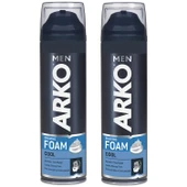 Arko Men Cool Tıraş Köpüğü 200 ml 2 ADET - 1