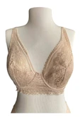 İNSPİRA Ten Rengi Pedli Dantel Detaylı Toparlayıcı Sütyen - 1