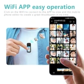 Çeşithane S70 Başparmak Kamera | 1080P HD Spor Kamera | 180° Rotasyon | Manyetik | Hafif | Pet & Spor Kayıt thumbnail 4