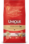 UNIQUE Sterilised tavuklu&pirinçli 1.5kg kuru kedi maması - 1