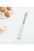 Periboia Paslanmaz Çelik Boncuk Çırpıcı Kaymaz Kırılmaz Yumurta Süt Krema Sos Çırpıcısı Pratik Karıştırıcısı - 4