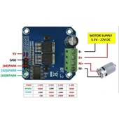 BTS7960B 40 Amper Motor Sürücü Kartı - 2