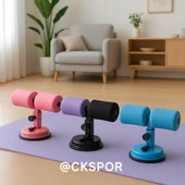 Vantuzlu Mekik Çekme Aleti Karın Egzersizi ve Evde Spor için Dayanıklı Egzersiz Aparatı - 4