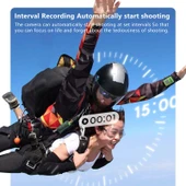 Çeşithane S70 Başparmak Kamera | 1080P HD Spor Kamera | 180° Rotasyon | Manyetik | Hafif | Pet & Spor Kayıt thumbnail 5