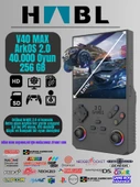 HABL Retro Arcade V40 Max Arkos 2.0 +40.000 Oyunlu El Konsolu 256 GB - 1
