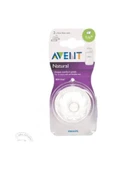 AVENT Natural 1m Iki Delikli Biberon Emzigi - 1