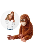 IKEA Yumuşak Oyuncak Maymun Orangutan Peluş Oyuncak 66 Cm - 1