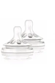 Philips Avent Avent Natural Biberon Emziği 1m+ 2'li 8710103873914 - 1