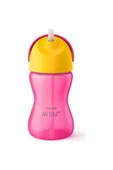 Philips Avent Desenli Pipetli Alıştırma Bardağı 1+ Yaş 300 ml ( 1 ADET ) - 1
