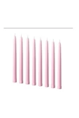 IKEA KLOKHET şamdan mumu, açık pembe, 5.5 saat, 8 adet, 25 cm impala ticaret - 2