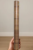Yapışkanlı Asetat Kahverengi Çizgili Ahşap Desenli 45x200 cm - 1 Adet - 1