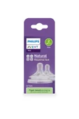 Philips Avent Avent Natural Response Biberon Emziği 2 Numara +0 Ay 2'liSCY962/02 - 3