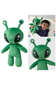 IKEA Aftonsparv 34 Cm Yeşil Uzaylı Alien Yumuşak Peluş Oyuncak - 1