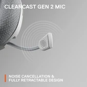 SteelSeries Arctis Nova 1P Beyaz Kablolu Kulak Üstü Oyuncu Kulaklığı - TESHİR thumbnail 5