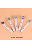 Orident Oral-b Uyumlu Şarjlı Diş Fırçası Ve Elektrikli Diş Fırçası Başlıkları Için Koruma Kapağı 6 Adet thumbnail 2