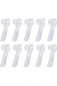 Orident Oral B Şarjlı Ve Pilli Diş Fırçaları Ile Uyumlu Yedek Başlık Koruyucu Kapak Renkli 10’lu Set thumbnail 1
