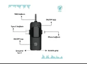 F11-2 Profesyonel 2 Li Kablosuz Yaka Mikrofonu 3in1 Mikrofon Type-C/lightning/jack - 2