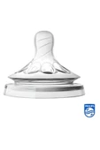 Philips Avent Natural Biberon Emziği 2 Delik 1 Ay 2li Scf042/27 - 2