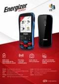 ENERGIZER E284S DUAL 4G BLACK-RED TUŞLU CEP TELEFONU (ENERGIZER TÜRKİYE GARANTİLİ) - 2