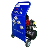 Seybomak çift yönlü havalı darbeli petek temizleme makinesi parlement mavisi thumbnail 4