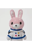 IKEA AFTONSPARV 28 Cm Çıkarılabilir Astronot Giysili Tavşan Yumuşak Peluş Oyuncak Pembe Uzay Temalı - 2