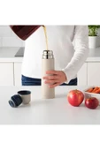 IKEA Termos Parlak Bej Renk 0,5 Litre 25 Cm Paslanmaz Çelik - 2