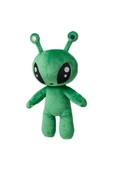 IKEA Aftonsparv 34 Cm Yeşil Uzaylı Alien Yumuşak Peluş Oyuncak - 2