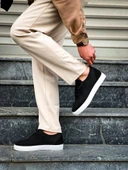 KB-101 Kuback Siyah Triko Bağcıklı Günlük Erkek Ayakkabı thumbnail 4