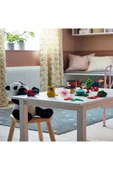 IKEA Yumuşak Peluş Panda Oyuncak Beyaz-siyah 30 Cm - 5