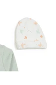 Little Life %100 Pamuklu Bebek Yenidoğan 5'li Unisex Bebek Hastane Çıkış Seti (5 PARÇA)-impala Tıcaret - 8