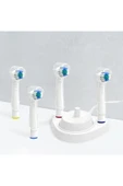 Orident Oral-b Uyumlu Şarjlı Diş Fırçası Ve Elektrikli Diş Fırçası Başlıkları Için Koruma Kapağı 2 Adet thumbnail 6