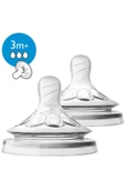 Philips Avent Natural Biberon Emziği +3 Ay 2li - 2